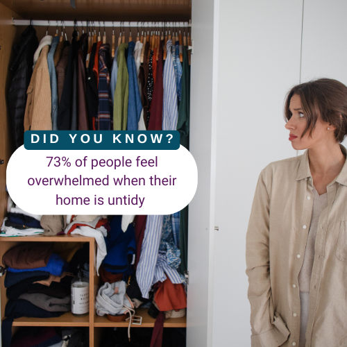 how begin organized helps improve your mental health, professional home organizer, Declutter Kitsap, Bremerton WA