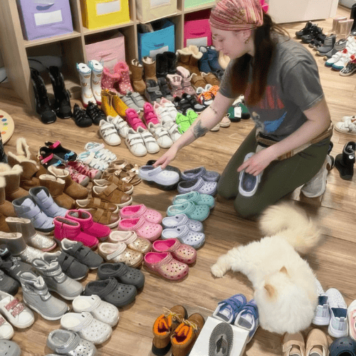 How to: decluttering, donating, and recycling